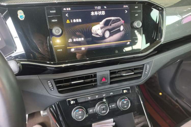 Used Volkswagen Tayron 2019 380TSI Four-Wheel Drive R-Line China VI-standard Audio And AC Panel