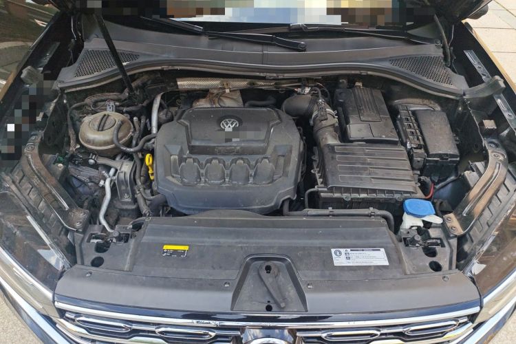 Used Volkswagen Tayron 2019 330TSI Four-Wheel Drive Luxury Version China V Standard Engine Bay