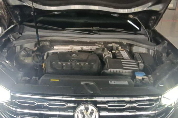 Used Volkswagen Tayron 2019 330TSI Two-Wheel-Drive Luxury Version China V Emission Standard Engine Bay