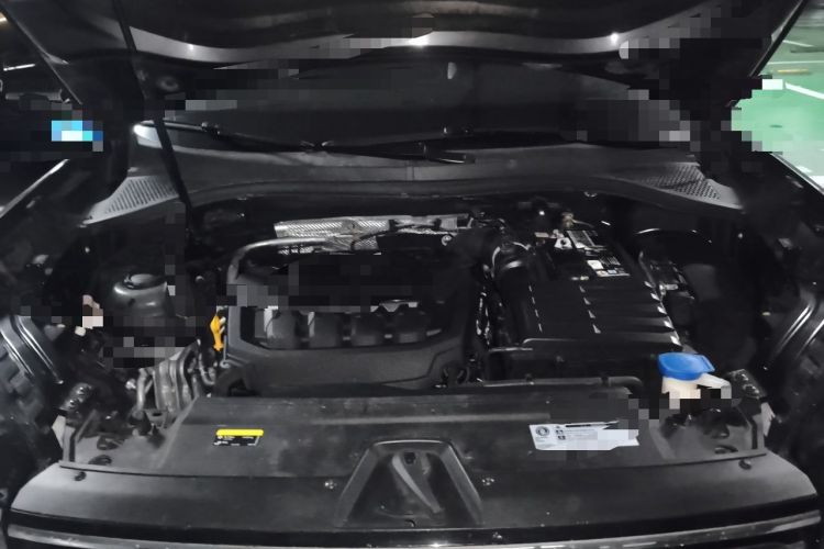 Used Volkswagen Tayron 2019 330TSI Two-Wheel Drive Luxury Model China VI Standard Engine Bay