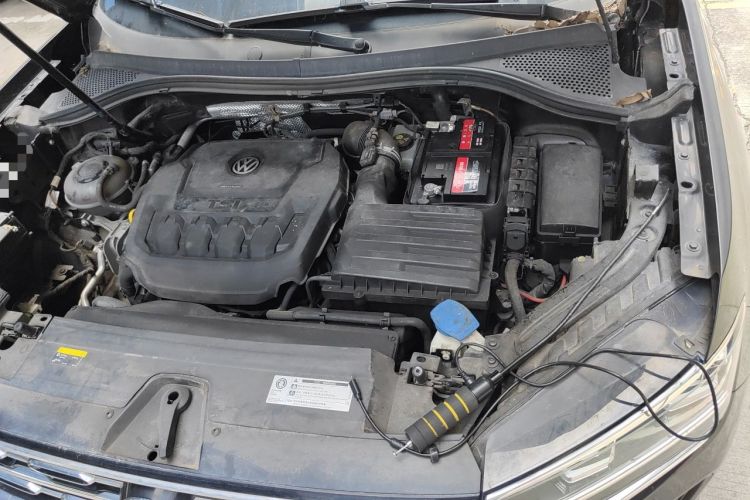 Used Volkswagen Tayron 2019 330TSI Two-Wheel Drive Luxury Model China VI Standard Engine Bay Left