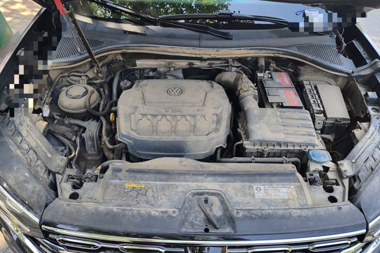 Used Volkswagen Tayron 2019 330TSI Two-Wheel Drive Luxury Model China VI Standard Engine Bay