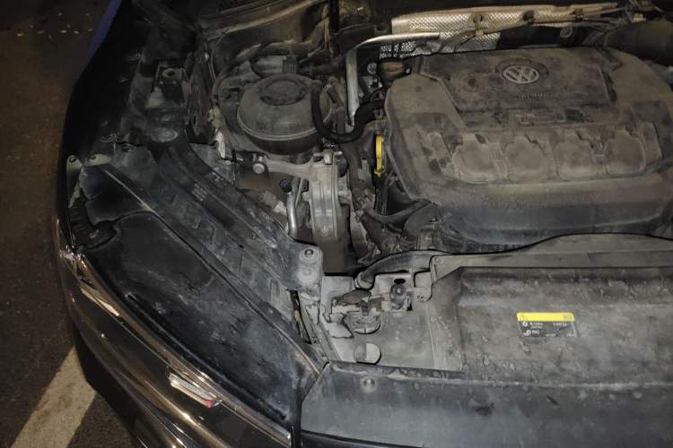 Used Volkswagen Tayron 2019 330TSI Two-Wheel Drive Luxury Model China VI Standard Engine Bay Right