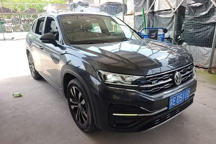 Used Volkswagen Tayron 2019 380TSI Four-Wheel Drive R-Line China VI-standard Front Right 45 Deg