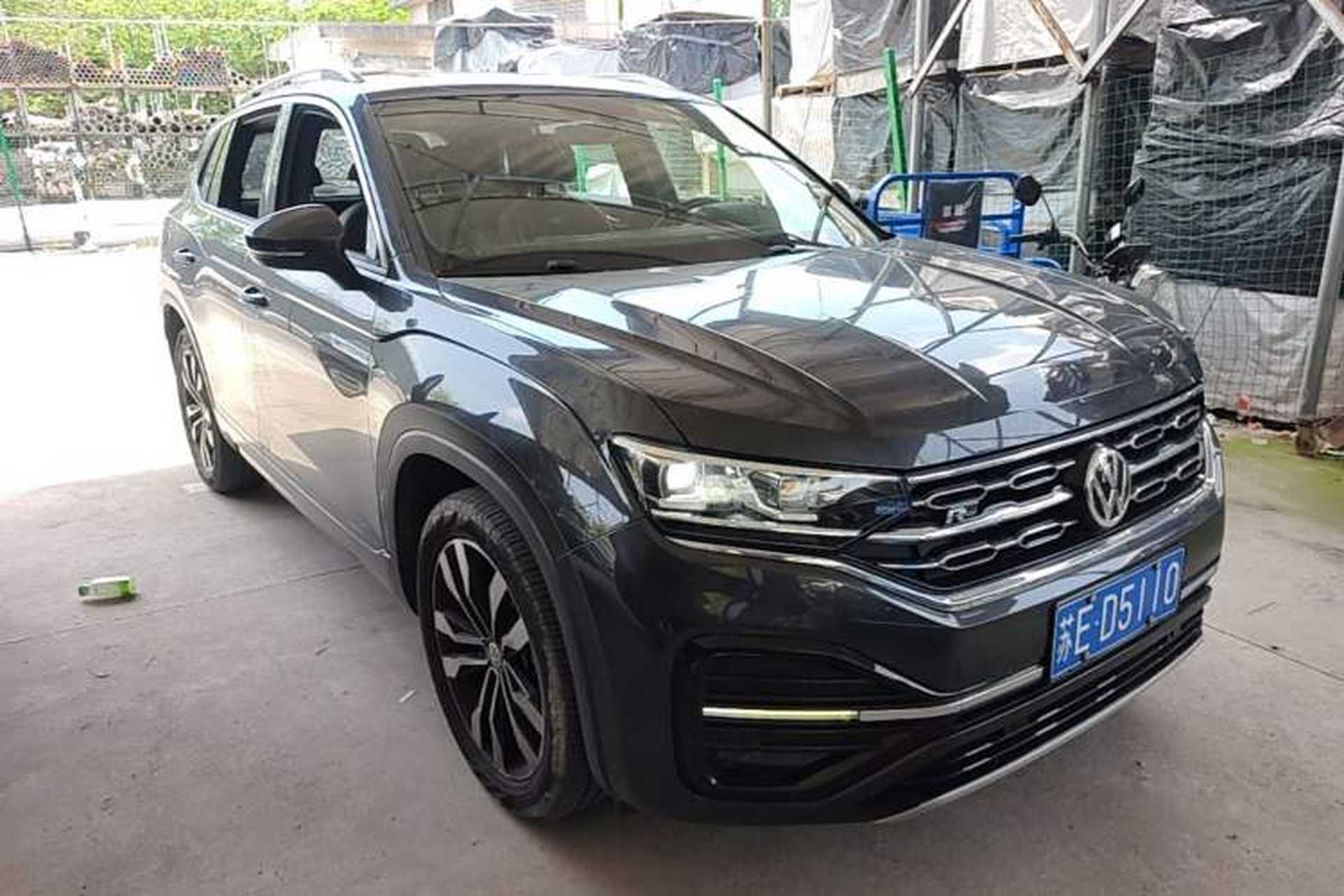 Used Volkswagen Tayron 2019 380TSI Four-Wheel Drive R-Line China VI-standard Front Right 45 Deg