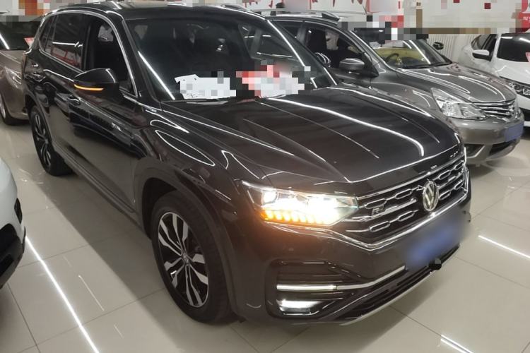 Used Volkswagen Tayron 2019 380TSI All-Wheel Drive R-Line China V-standard Front Right 45 Deg