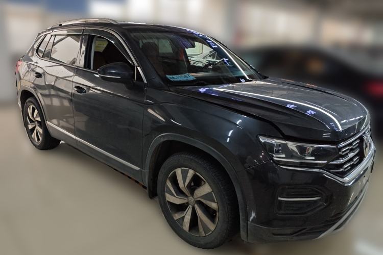 Used Volkswagen Tayron 2019 330TSI Two-Wheel-Drive Luxury Version China V Emission Standard Front Right 45 Deg