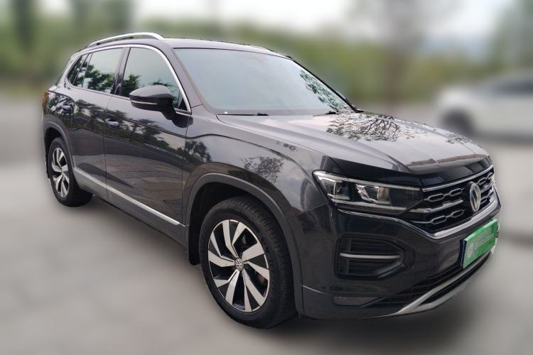 Used Volkswagen Tayron 2019 330TSI Two-Wheel-Drive Luxury Version China V Emission Standard Front Right 45 Deg