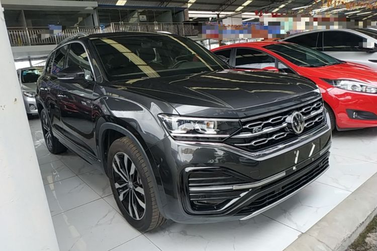 Used Volkswagen Tayron 2019 380TSI All-Wheel Drive R-Line China V-standard Front Right 45 Deg