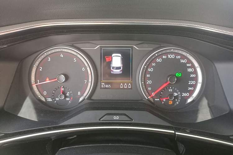 Used Volkswagen Tayron 2019 Teramont Edition 280TSI Two-Wheel Drive Luxury Model China VI Standard Instrument Cluster