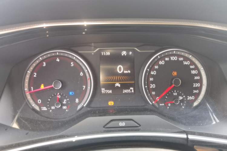 Used Volkswagen Tayron 2019 Teramont Edition 280TSI Two-Wheel Drive Luxury Model China VI Standard Instrument Cluster