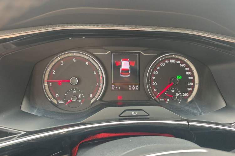 Used Volkswagen Tayron 2019 330TSI Two-Wheel Drive Luxury Model China VI Standard Instrument Cluster