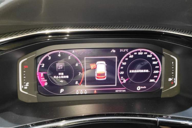 Used Volkswagen Tayron 2019 330TSI Four-Wheel Drive Luxury Version China VI Standard Instrument Cluster