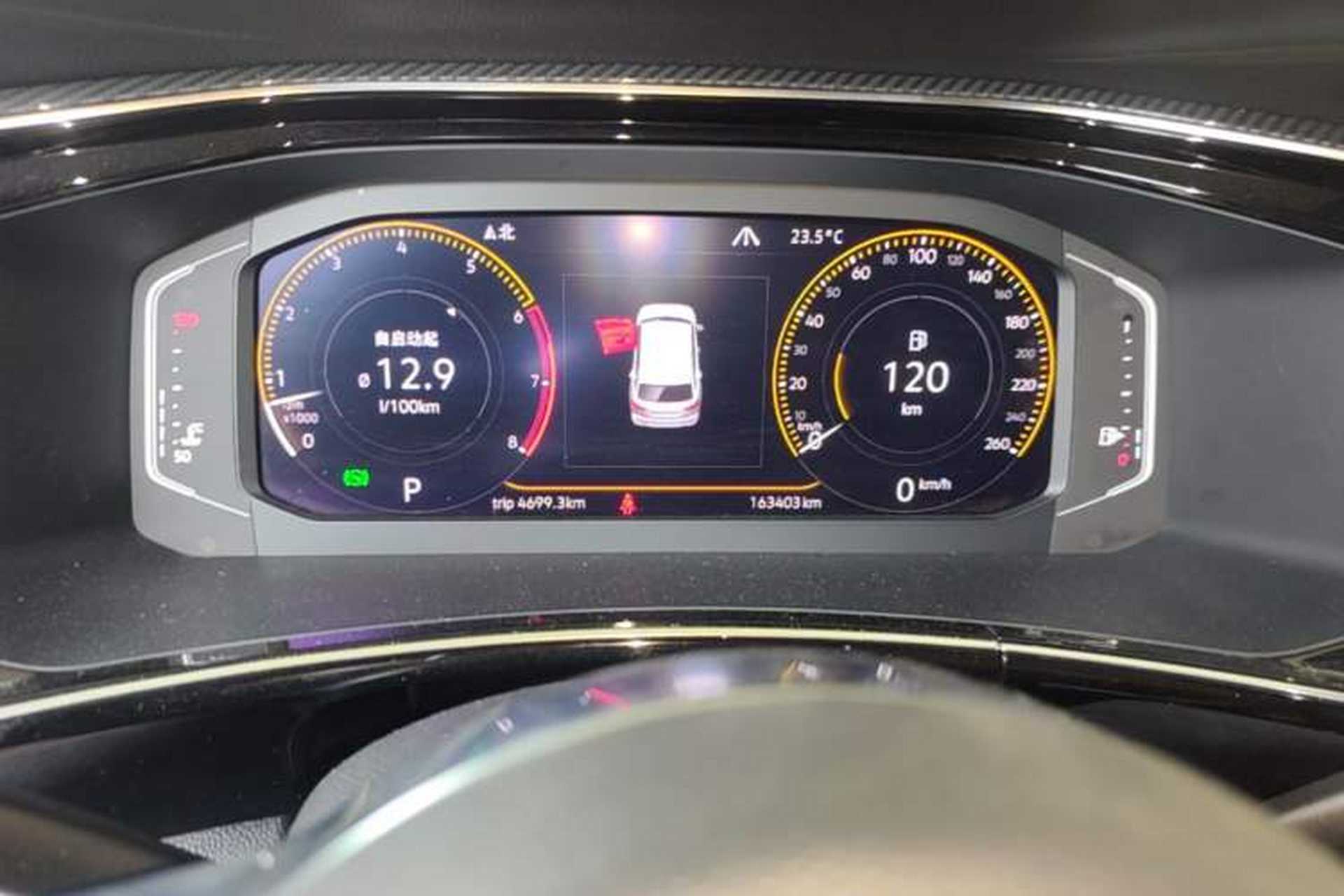 Used Volkswagen Tayron 2019 380TSI Four-Wheel Drive R-Line China VI-standard Instrument Cluster