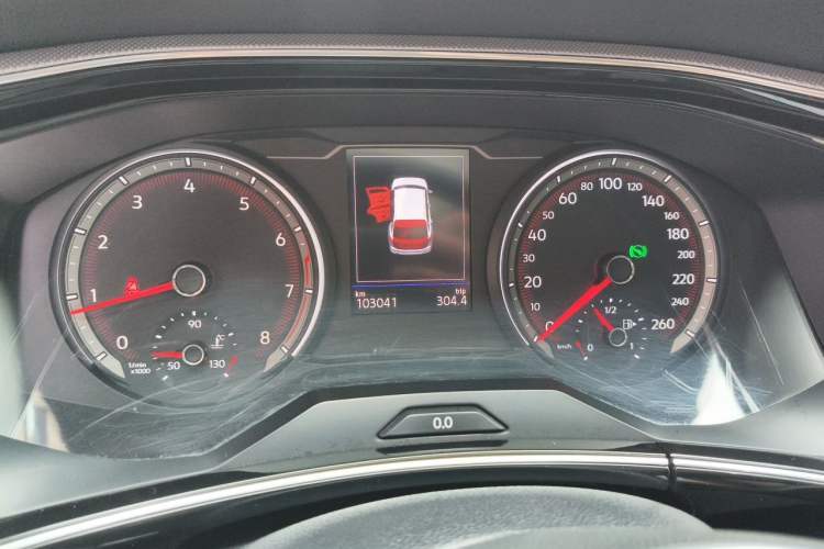 Used Volkswagen Tayron 2019 330TSI Four-Wheel Drive Luxury Version China V Standard Instrument Cluster
