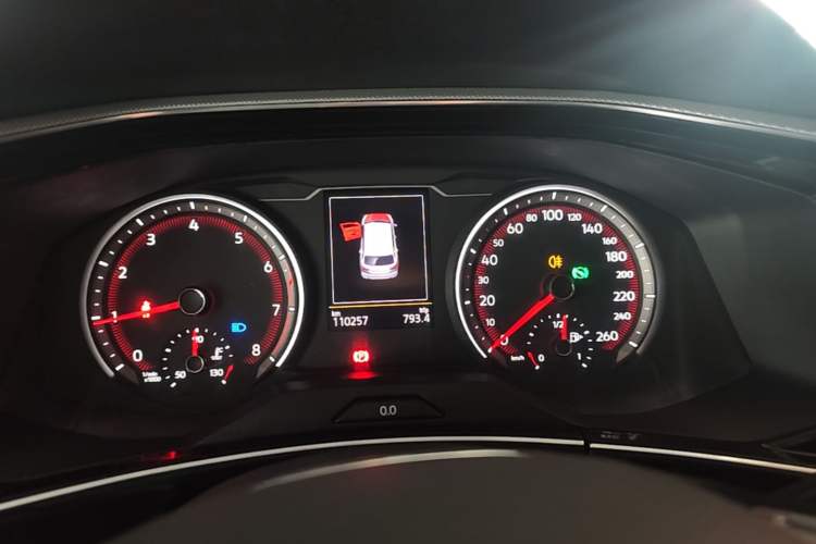 Used Volkswagen Tayron 2019 330TSI Two-Wheel Drive Luxury Model China VI Standard Instrument Cluster