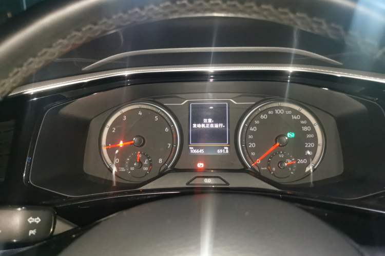 Used Volkswagen Tayron 2019 Teramont Edition 280TSI Two-Wheel Drive Luxury Model China VI Standard Instrument Cluster