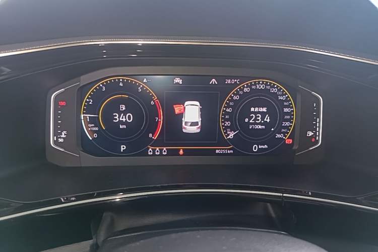 Used Volkswagen Tayron 2019 330TSI Two-Wheel-Drive Luxury Plus China VI Standard Instrument Cluster