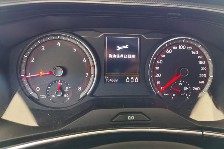 Used Volkswagen Tayron 2019 330TSI Two-Wheel Drive Luxury Model China VI Standard Instrument Cluster