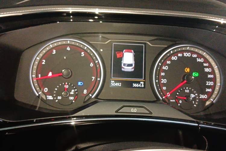 Used Volkswagen Tayron 2019 330TSI Two-Wheel-Drive Luxury Version China V Emission Standard Instrument Cluster