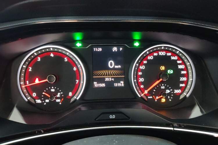 Used Volkswagen Tayron 2019 330TSI Four-Wheel Drive Luxury Version China V Standard Instrument Cluster