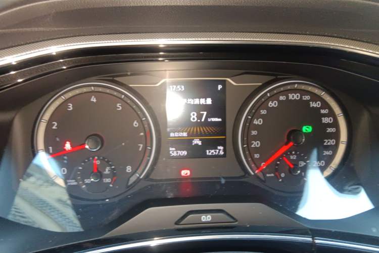 Used Volkswagen Tayron 2019 330TSI Two-Wheel Drive Luxury Model China VI Standard Instrument Cluster
