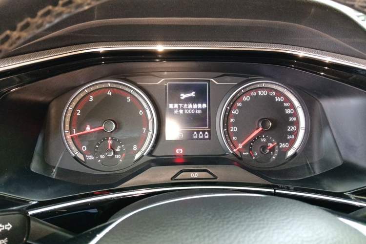 Used Volkswagen Tayron 2019 Teramont Edition 280TSI Two-Wheel Drive Luxury Model China VI Standard Instrument Cluster