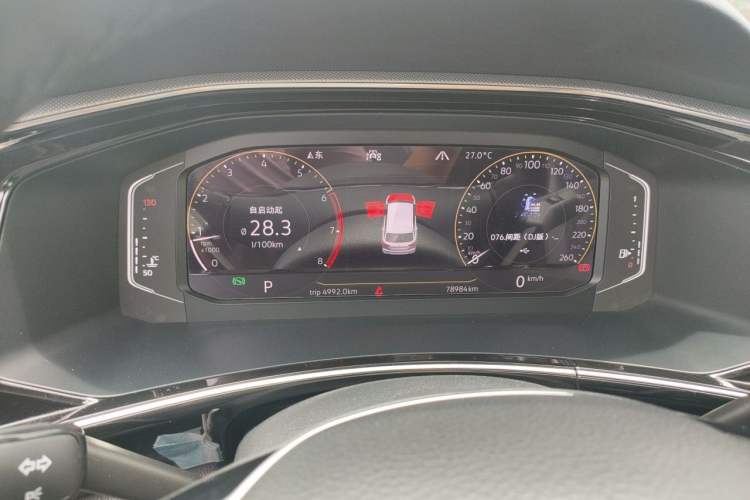 Used Volkswagen Tayron 2019 330TSI Two-Wheel-Drive Luxury Plus China VI Standard Instrument Cluster