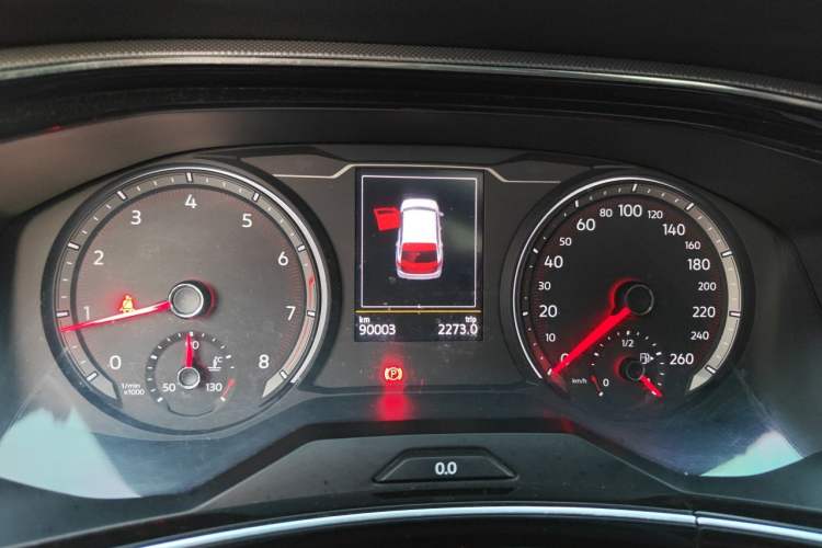 Used Volkswagen Tayron 2019 330TSI Four-Wheel Drive Luxury Version China VI Standard Instrument Cluster