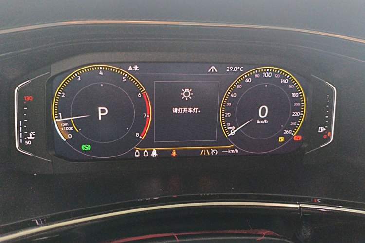 Used Volkswagen Tayron 2019 330TSI Two-Wheel Drive Prestige Version China V Standard Instrument Cluster