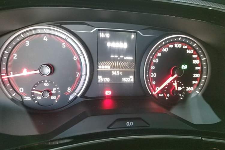 Used Volkswagen Tayron 2019 330TSI Two-Wheel-Drive Luxury Version China V Emission Standard Instrument Cluster