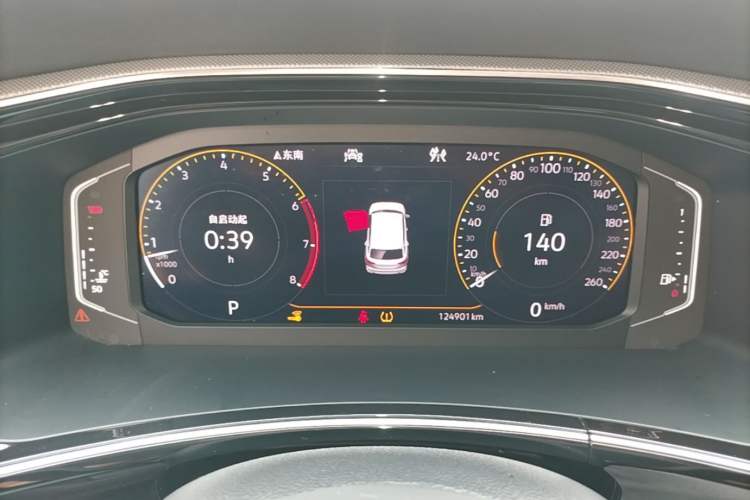 Used Volkswagen Tayron 2019 330TSI Two-Wheel-Drive Luxury Plus China VI Standard Instrument Cluster