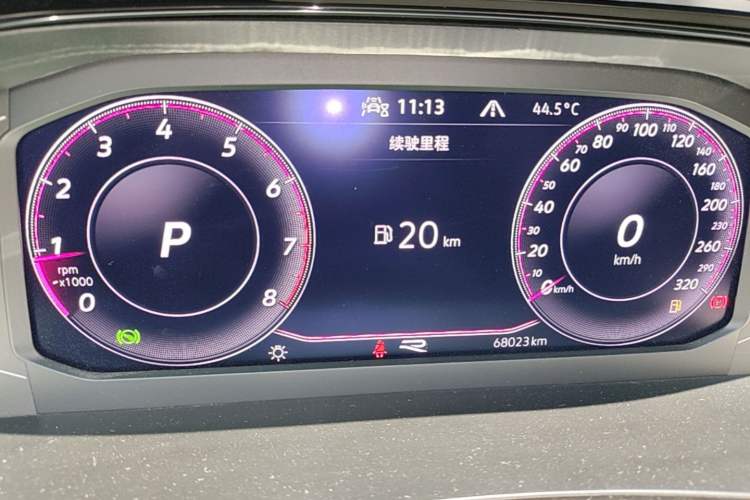 Used Volkswagen Tayron 2019 330TSI Two-Wheel Drive Luxury Model China VI Standard Instrument Cluster