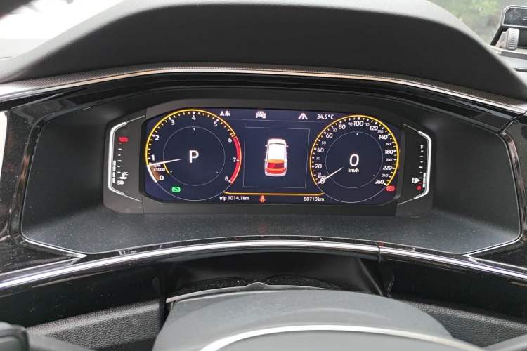 Used Volkswagen Tayron 2019 330TSI Two-Wheel-Drive Luxury Plus China VI Standard Instrument Cluster