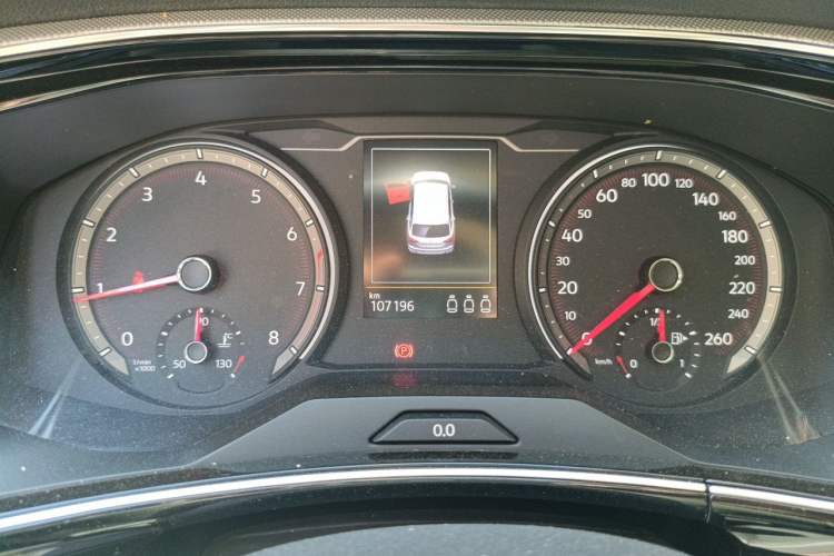 Used Volkswagen Tayron 2019 330TSI Two-Wheel Drive Luxury Model China VI Standard Instrument Cluster