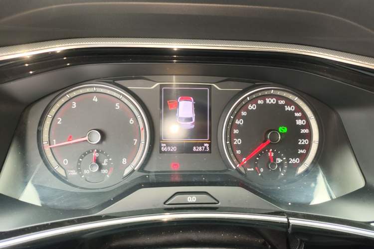 Used Volkswagen Tayron 2019 330TSI Two-Wheel Drive Luxury Model China VI Standard Instrument Cluster