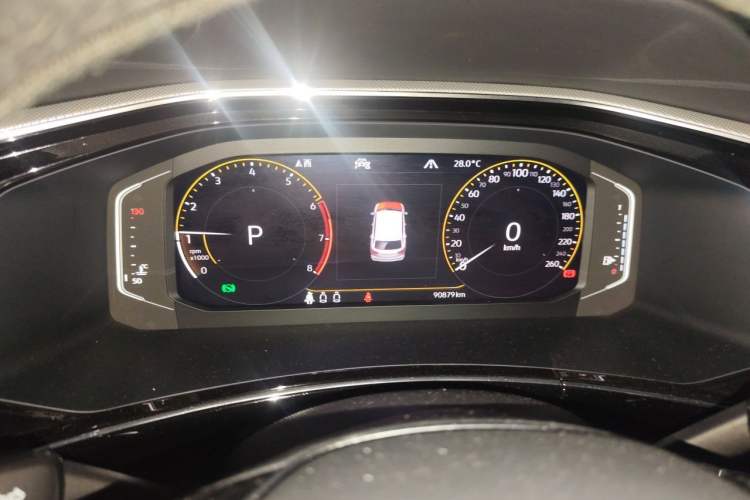 Used Volkswagen Tayron 2019 330TSI Two-Wheel-Drive Luxury Plus China VI Standard Instrument Cluster