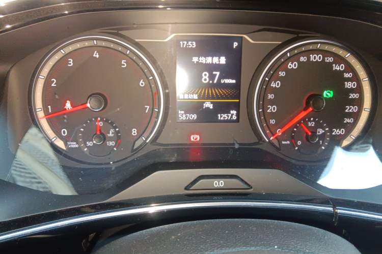 Used Volkswagen Tayron 2019 330TSI Two-Wheel Drive Luxury Model China VI Standard Odometer Close Up