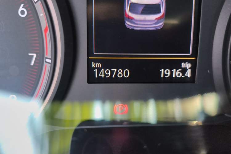 Used Volkswagen Tayron 2019 330TSI Two-Wheel Drive Luxury Model China VI Standard Odometer Close Up