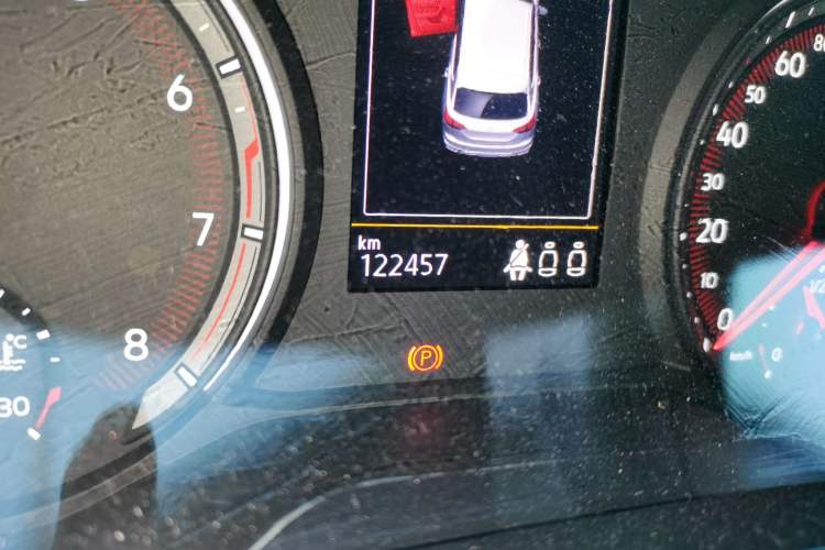 Used Volkswagen Tayron 2019 330TSI Two-Wheel Drive Luxury Model China VI Standard Odometer Close Up