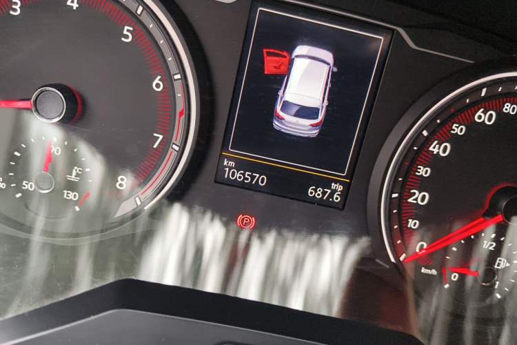 Used Volkswagen Tayron 2019 330TSI Two-Wheel Drive Luxury Model China VI Standard Odometer Close Up