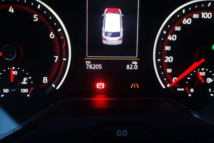 Used Volkswagen Tayron 2019 Teramont Edition 280TSI Two-Wheel Drive Luxury Model China VI Standard Odometer Close Up