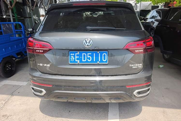 Used Volkswagen Tayron 2019 380TSI Four-Wheel Drive R-Line China VI-standard Rear