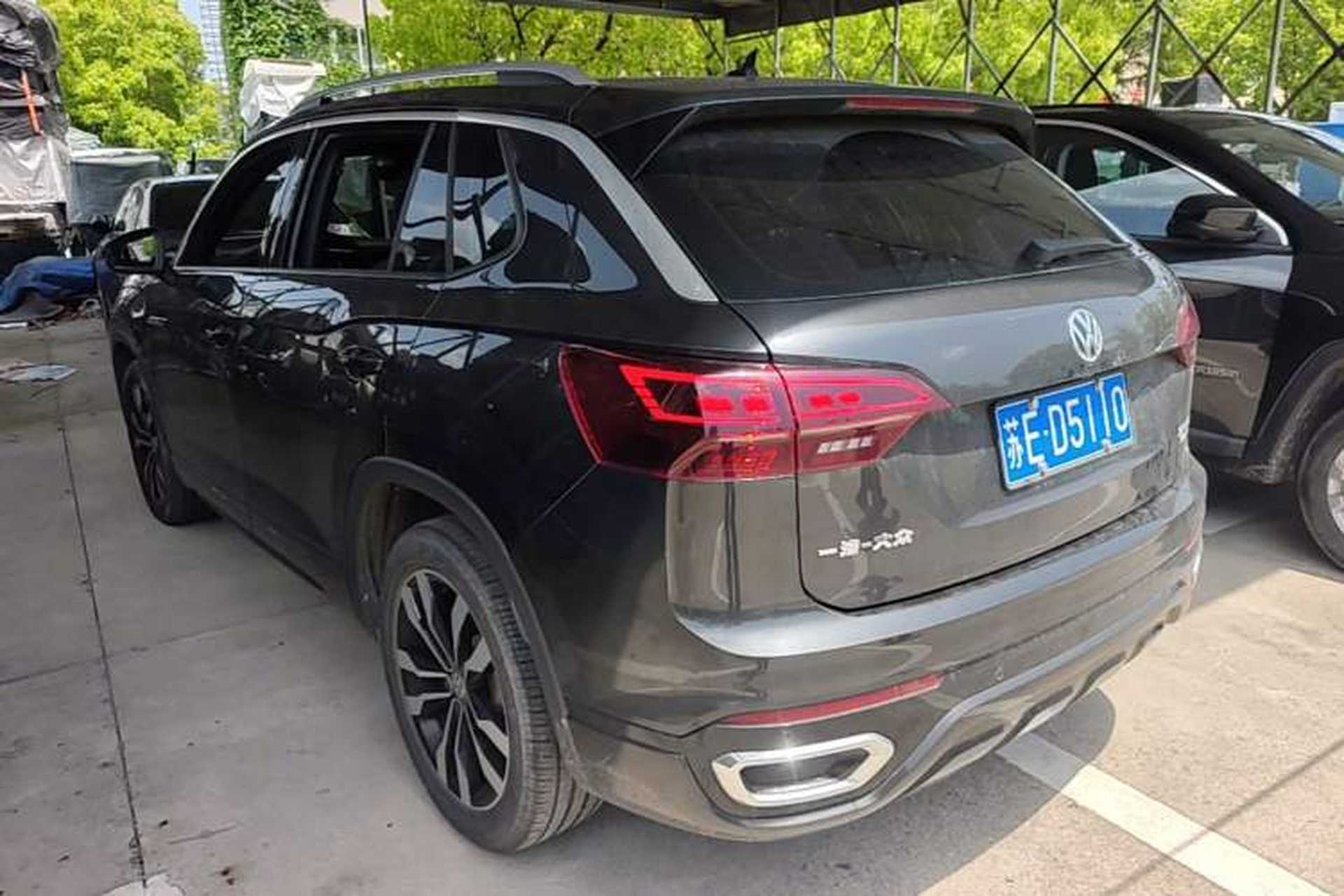 Used Volkswagen Tayron 2019 380TSI Four-Wheel Drive R-Line China VI-standard Rear Left 45 Deg