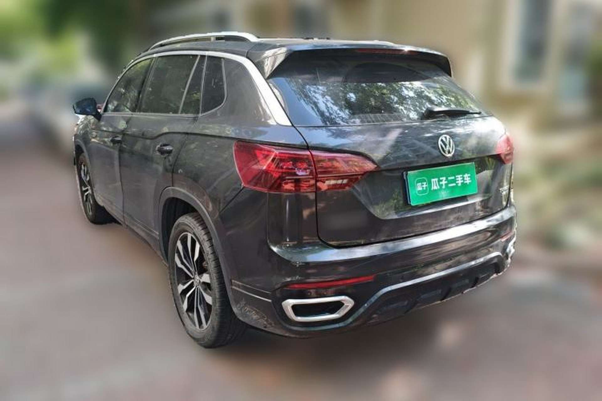Used Volkswagen Tayron 2019 380TSI Four-Wheel Drive R-Line China VI-standard Rear Left 45 Deg