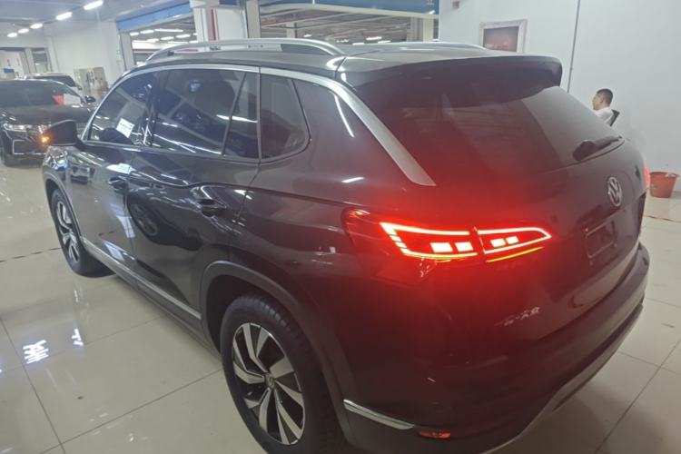 Used Volkswagen Tayron 2019 330TSI Two-Wheel-Drive Luxury Version China V Emission Standard Rear Left 45 Deg
