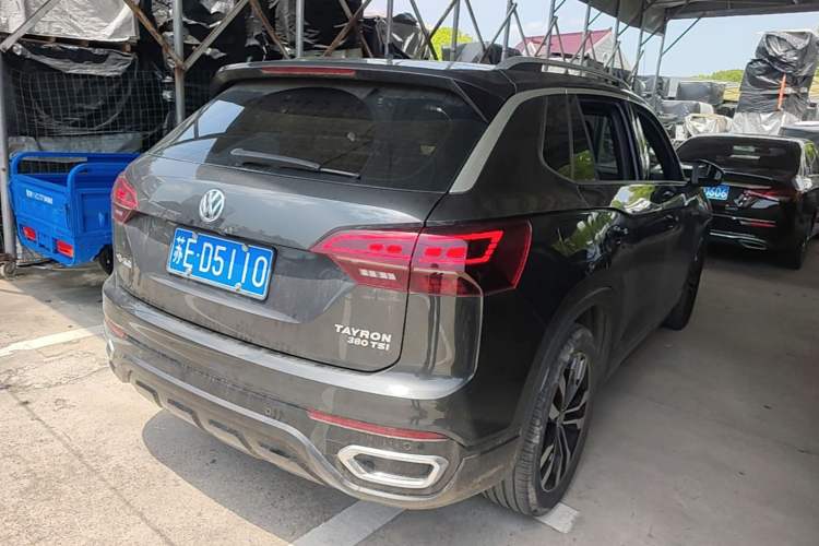 Used Volkswagen Tayron 2019 380TSI Four-Wheel Drive R-Line China VI-standard Rear Right 45 Deg