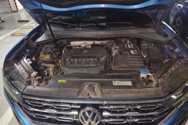 Used Volkswagen Tayron 2019 330TSI Two-Wheel Drive Luxury Model China VI Standard Engine Bay