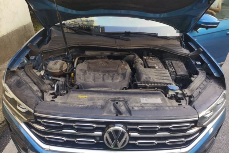Used Volkswagen Tayron 2019 330TSI Four-Wheel Drive Luxury Version China V Standard Engine Bay
