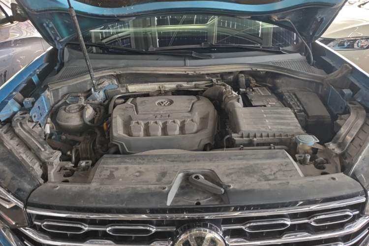 Used Volkswagen Tayron 2019 330TSI Two-Wheel Drive Luxury Model China VI Standard Engine Bay
